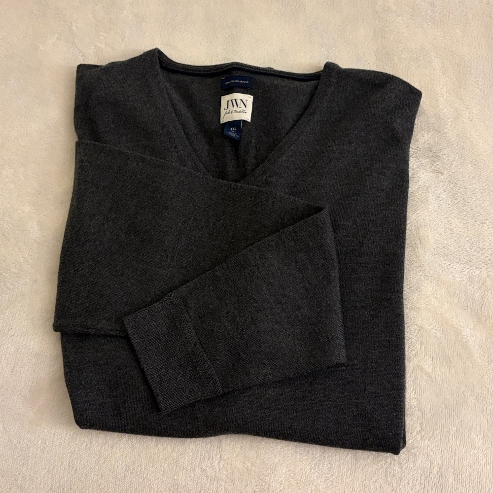 3 for $25! JWN John W Nordstrom Italian Merino Wool Sweater, size XXL